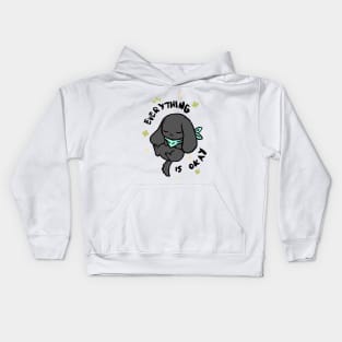 Everything Is Okay (Licorice) Kids Hoodie